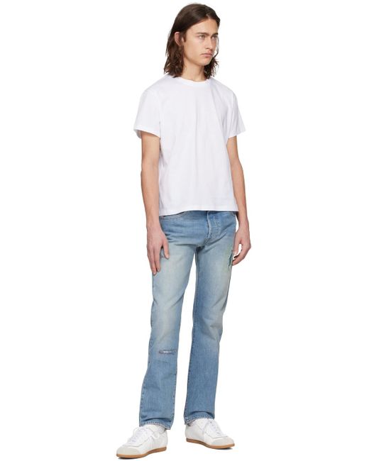 メンズ Second/Layer ホワイト Tシャツ 3枚セット White