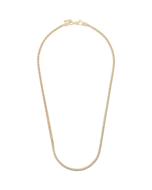 Emanuele Bicocchi Metallic Box Chain Necklace for men