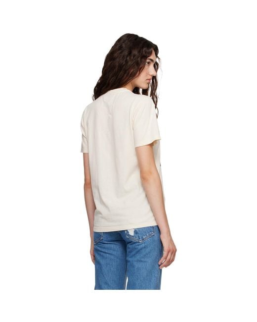 Isabel Marant White Off- Zewel T-Shirt