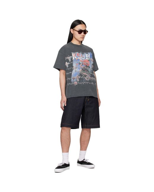 Ksubi Black Death Snake Ekcess/Rhino T-Shirt for men