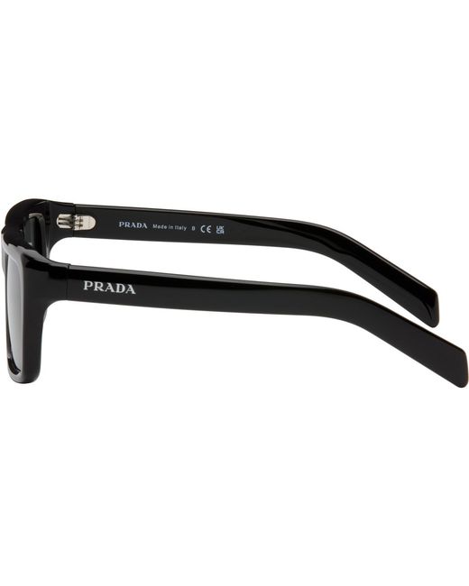 Prada Black Square Sunglasses for men