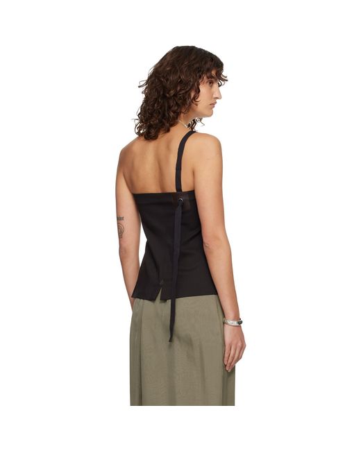 Paloma Wool Black Lali Top