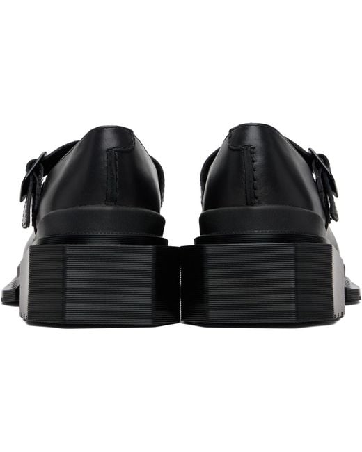 Dr. Martens Black Maybole Square Toe Mary Jane Heels