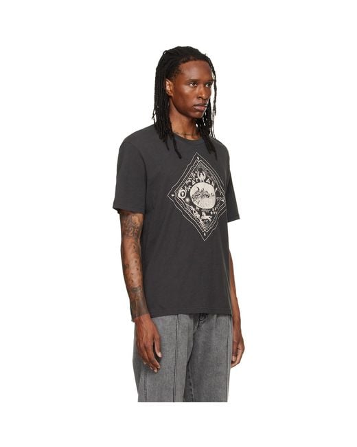 Isabel Marant Black Hiroe T-Shirt for men