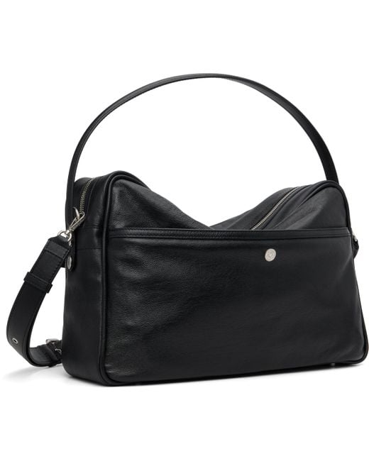 メンズ Acne ブラック Camero Camera ショルダーバッグ Black