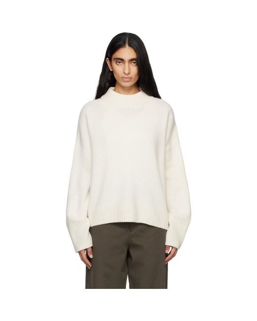 arch4 White Rozzie Sweater