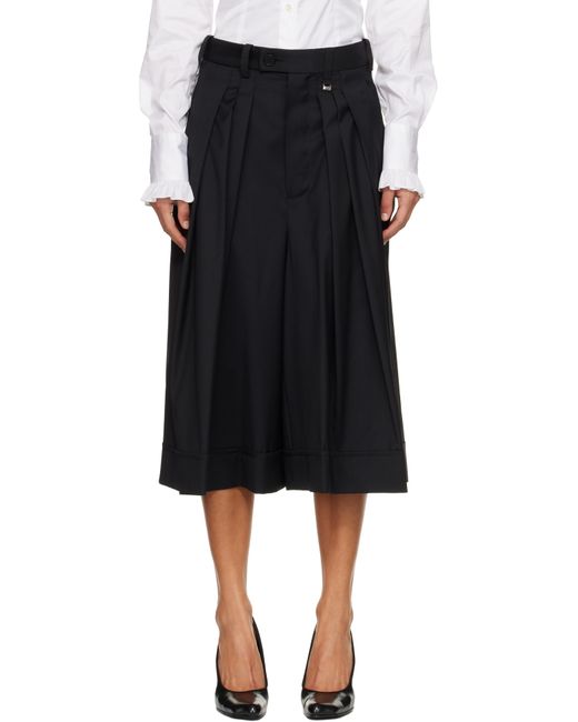 Vivienne Westwood Black Culottes Trousers