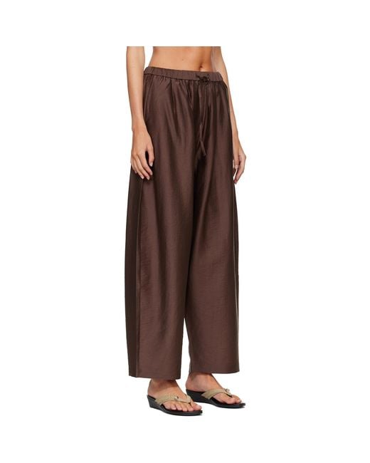 Cordera Brown Maxi Trousers