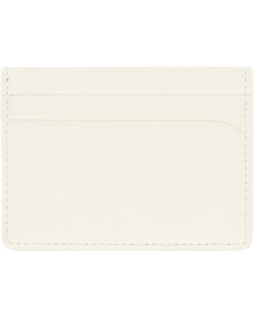 Jil Sander Natural Off- Curve Card Holder