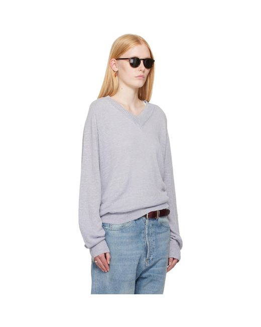 Our Legacy Multicolor Rue V-Neck Sweater