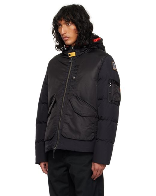 メンズ Parajumpers Vantage ダウンジャケット Black