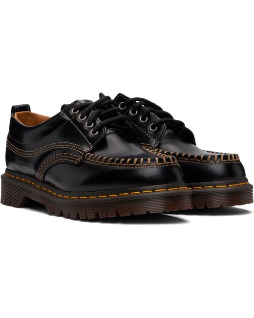 Dr. Martens Black Leather Lowell Derbys for men