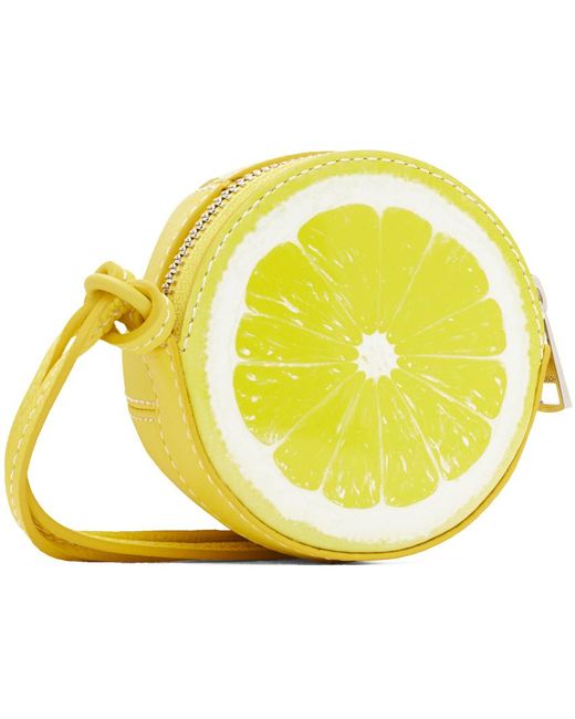 J.W. Anderson Yellow Mini Lemon Bag