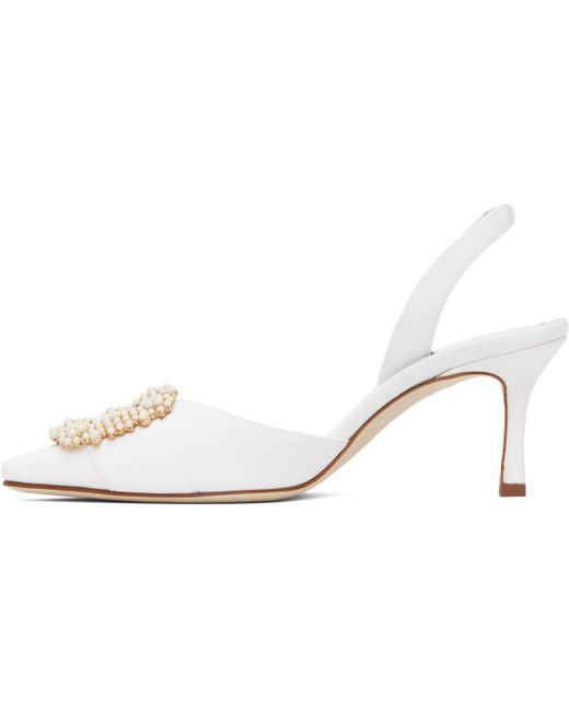 Manolo Blahnik Black Gibsli Heels