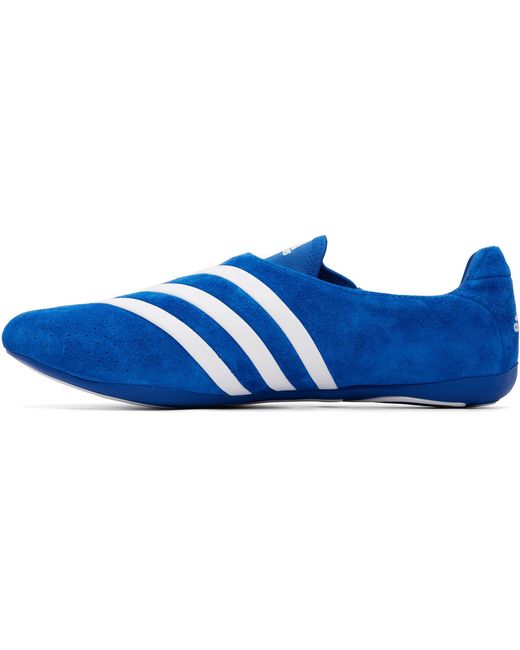 Adidas Originals Blue Pharrell Williams Edition Vario Flat Earther Sneakers for men