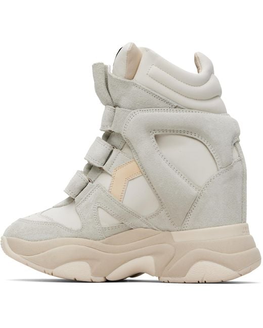 Isabel Marant Gray Off- Balskee Sneakers