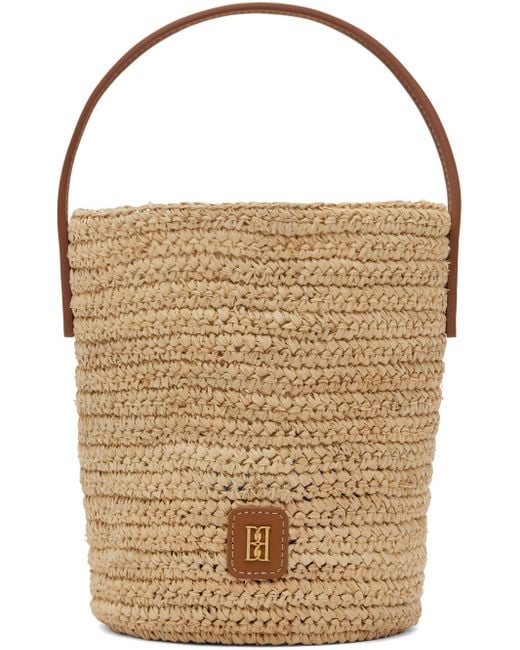 By Malene Birger Brown Pammas Straw Bag