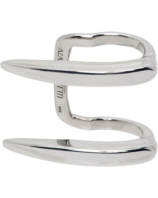 ALAN CROCETTI Viper Single Ear Cuff in Black for Men Lyst Australia
