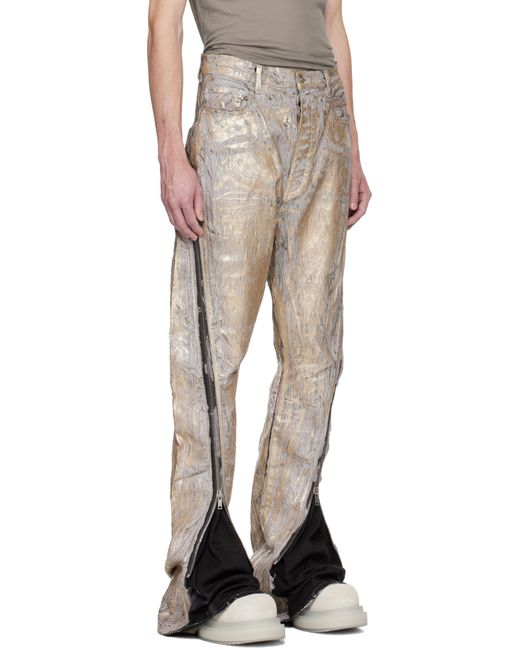 Rick Owens Hollywood Bolan Banana Jeans in Natural for Men | Lyst