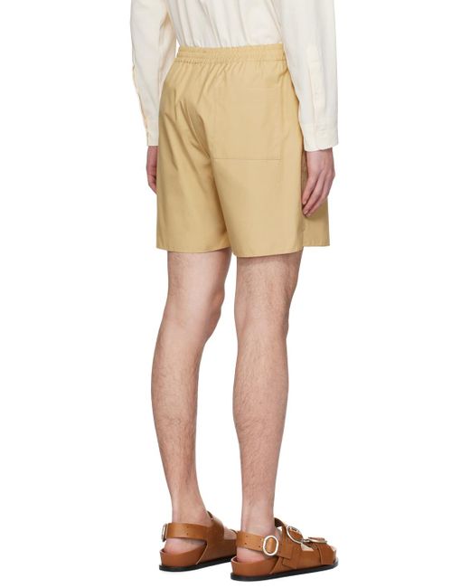 Auralee Natural Vent Shorts for men