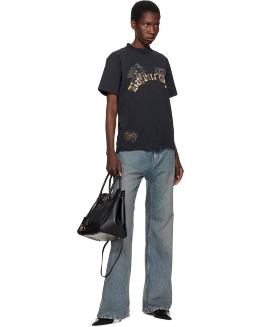 Balenciaga ブラック スモール Hampton Carry All バッグ Black