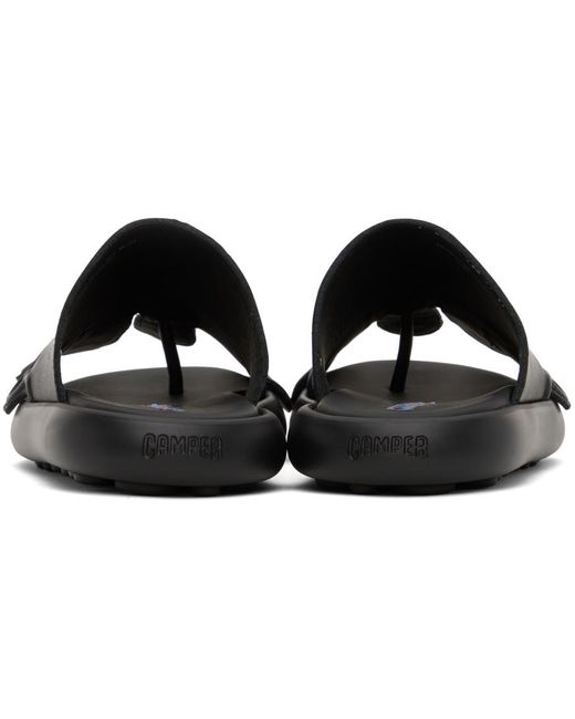 Camper Black Pelota Sandals for men