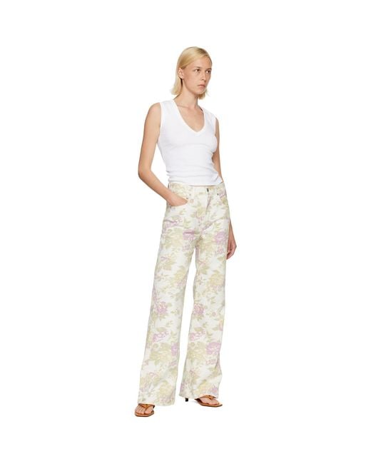 Citizens of Humanity Natural Off- & Kimberly 70's Flare Jeans