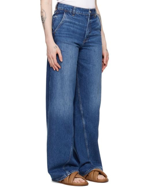 Anine Bing Blue Briley Jeans