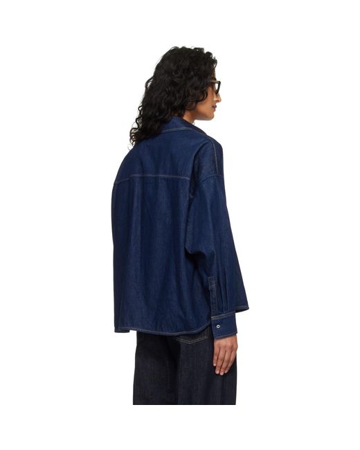 Weekend by Maxmara Blue Foggia Denim Shirt