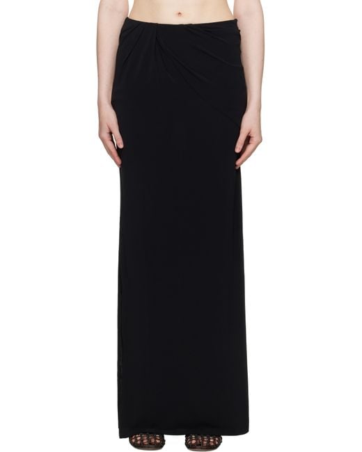 スカート JACQUEMUS La Jupe Peplo Jacquemus 'La Jupe Peplo' Maxi Skirt in Black | Lyst