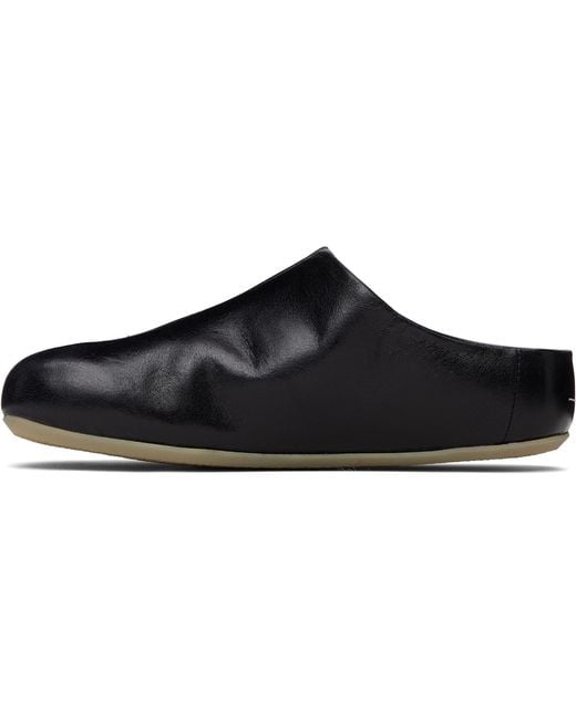 MM6 by Maison Margiela Black Factory Sabot Loafers