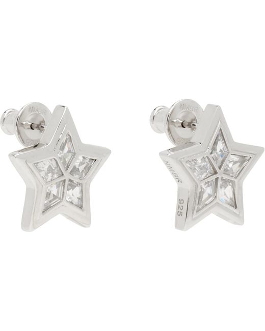 NUMBERING Metallic #7102 Earrings for men