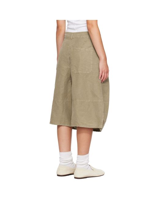YMC Green Salba Shorts