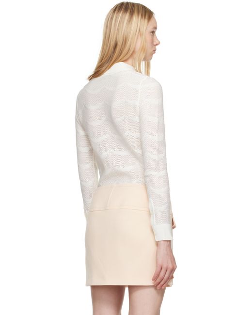 Tom Ford Natural Off- Knitted Shirt