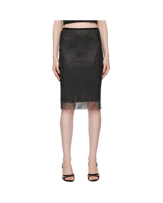 Sportmax Black Zinnia Miniskirt