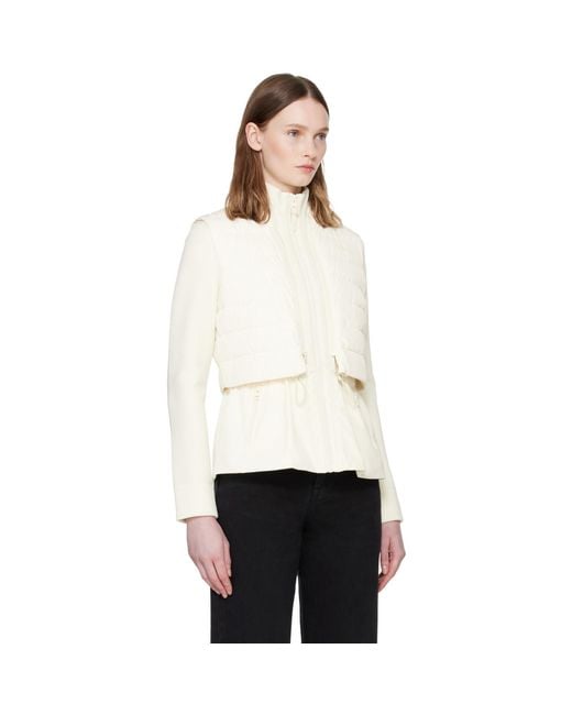 Mackage White Off- Priscilla 3-In-1 Down Vest & Jacket Set