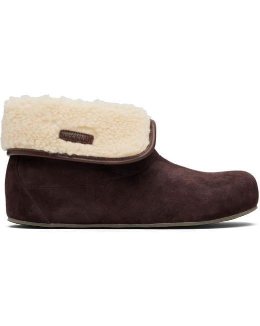 untitlab Black Belts Clogs Boots for men