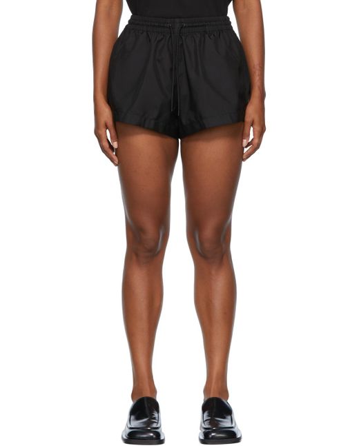 Wardrobe NYC Synthetic Spray Shorts in Black Lyst UK