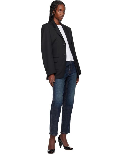 Filippa K ブラック Tailored Hourglass テーラードジャケット Black