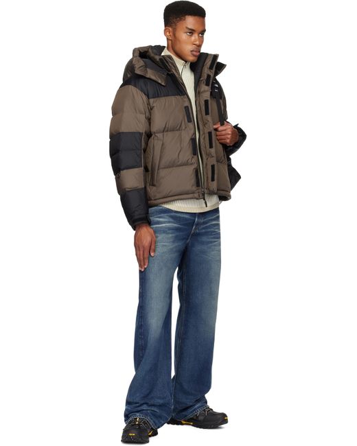 メンズ The North Face ブラウン Hmlyn Baltoro ダウンジャケット Black