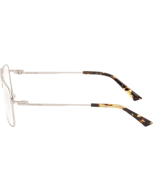 Bottega Veneta Black Ribbon Split Optical Frame Glasses for men