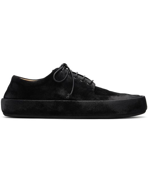 Marsèll Black Cassapelle Sneakers for men