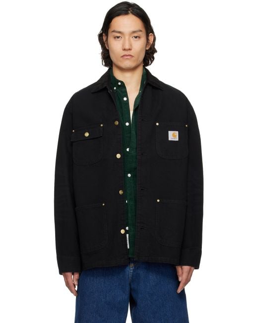 Carhartt Black Og Chore Jacket for men