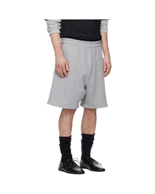 Entire studios Black Standard Sweat Shorts for men
