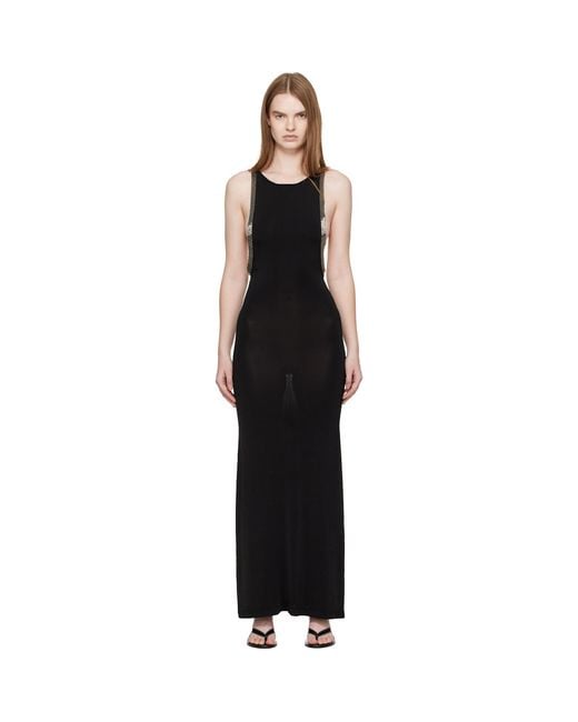 AYA MUSE Black Luz Maxi Dress
