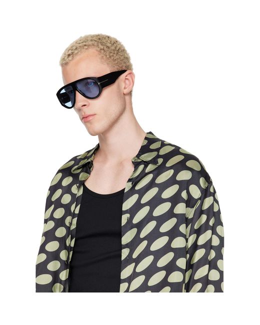 Tom Ford Blue Bronson Sunglasses for men