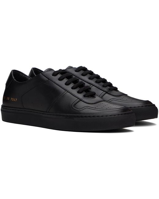 Common Projects Black Bball Low Sneakers for men