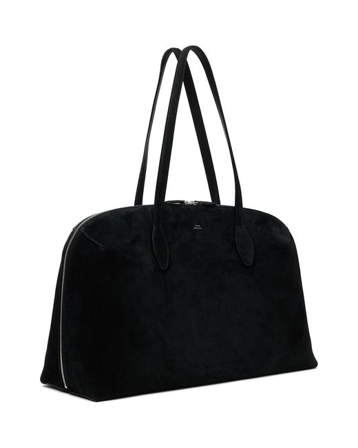 Totême Black Suede Day Tote