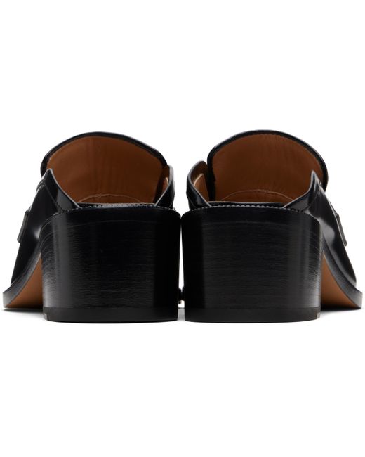 Maison Margiela Black Tabi City Loafer Mules