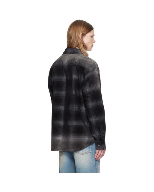MMIC Black Union Shirt for men